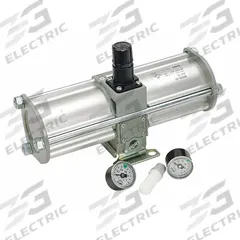 SMC Booster Regulator: 3/8 in, Rc, 35.3 scfm, 145 psi Max Op Pressure, 122°F Max Op Temp (MPN VBA20A-03GN). Key specifications — attr121912: Handle-Operated; attr121899: Rc; attr158773: SMC.