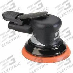 DYNABRADE Air Orbital Sander: 5 in Disc, Vinyl, 3/32 in Orbit, Non-Vacuum, Heavy Duty, 0.3 hp, NPT (MPN 56850). Key specifications — attr1320213: DYNABRADE.