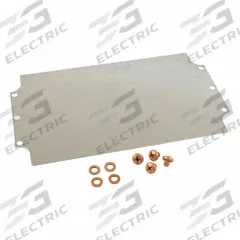 HAMMOND Inner Panel: Back Panel Panel, 9.57 in Overall Ht, 5.63 in Overall Wd, Steel, Galvanized (MPN 1590ZGRP162PL). Key specifications — Panel Style: Back Panel; Brand: HAMMOND; Finish: Galvanized; Manufacturer Part Number: 1590ZGRP162PL; Material: Steel.