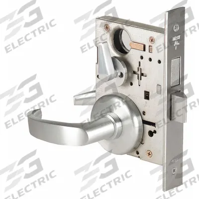 BEST Door Lockset: Privacy Lever Locksets, Chrome, ADA Compliant