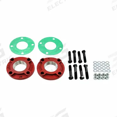 Grundfos Cast Iron Packaged Flange Set: 2 1/2 in, 91584911, 2 1/2 in NPT, Flange - Standard Flanges