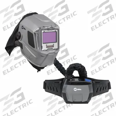 MILLER PAPR System: Helmet, Belt-Mount - Miller Welding PAPR Systems