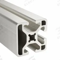 T-Slot Framing System: 15 Series, 10 ft Lg, 1 1/2 in x 1 1/2 in, Silver, Single, Smooth, 3 Slots (MPN 1503-LS-120). Key specifications — System of Measurement: Inch; Finish: Anodized; Product Type: T-Slot Profile; Material: Aluminum; Yield Strength: 35,000 psi; Manufacturer Part Number: 1503-LS-120; Brand: 80/20.