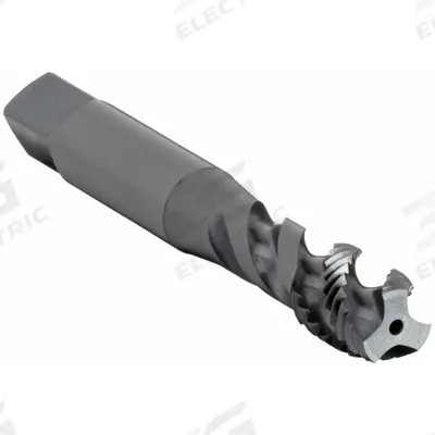 OSG Spiral Flute Tap: M10x1 Metric, D5 / 4H-6H, 3 Flute - General Purpose Spiral-Flute Taps