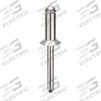 Blind Rivet,1 85/89" L,1/4" dia,PK100: Inch, 1 61/64 in Overall Lg, 5/8 in Body Lg, Open End, 100 PK (MPN U33192.025.0086). Key specifications — Brand: APPROVED VENDOR.