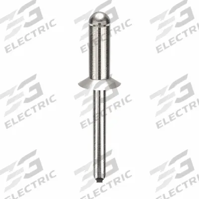APPROVED VENDOR Blind Rivet,1 85/89" L,1/4" dia,PK100: Inch, 1 61/64 in Overall Lg, 5/8 in Body Lg - Flush-Mount Blind Rivets