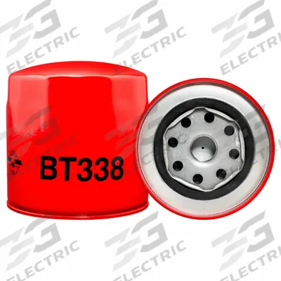 BALDWIN FILTERS Oil Filter: BT338, M18-1.50 Thread Size, 3 7/8 in Overall Ht - Spin-On Oil Filters