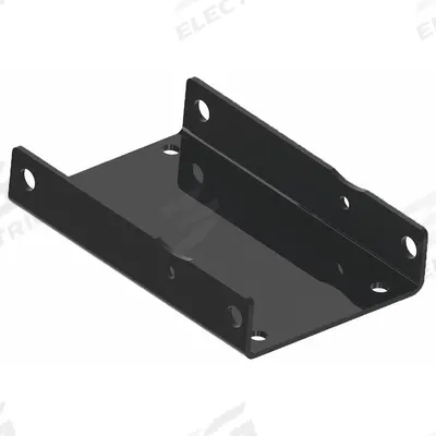 BISON Mounting Plate: Mounting Footplate - Mounting Brackets for Gearmotors