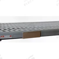 METRO Label Holder: Metro Super Erecta Pro, 51 7/16 in Overall Wd, 1 1/4 in Overall Ht, Tan (MPN MQ60LH). Key specifications — Brand: METRO; Color: Tan; Compatible Brand and Series: Metro Super Erecta Pro.