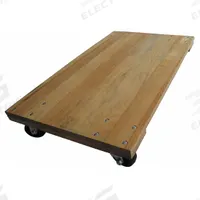 APPROVED VENDOR General Purpose Dolly: 1,000 lb, 30 in L x 18 in W x 5 in H Deck, Smooth, (4) Swivel (MPN 48J065). Key specifications — Brand: APPROVED VENDOR; Deck Color: Brown; Caster/Wheel Configuration: (4) Swivel; With Reinforcing Cross Brace: Yes.