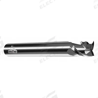 APPROVED VENDOR Square End Mill: Carbide, 3 Flute, 1/2" Mill Dia, 2" LOC, 4" OAL (MPN GMA12FXL3) - Fast-Cutting Carbide Square End Mills for Aluminum