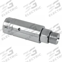 MOSMATIC Rotary Union: Straight, Nickel-Plated C38500 Brass, 1 Passages, 3/8 in Rotating Shaft, Air (MPN 56.163). Key specifications — Maximum Speed: 2000 RPM; Brand: MOSMATIC; Seal Material: Carbide.