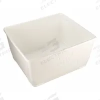 VIKAN Storage Tote: 108 gal, 40 3/4 in x 37 in x 20 3/4 in, White Body, Not NSF Certified, White (MPN 6925). Key specifications — Material: Plastic; Edge/Corner Design: Rounded; Body Color: White; Brand: VIKAN; NSF Certified: Not NSF Certified; Nestable: Nesting Capable.