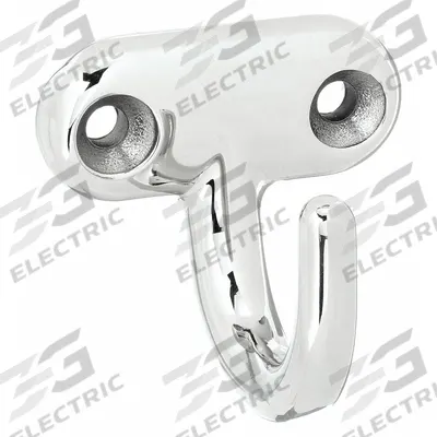 SUGATSUNE Hook: Screw, 44 lb Wt Capacity, 1 Points per Hook, Silver - Wall Mount Utility Hooks