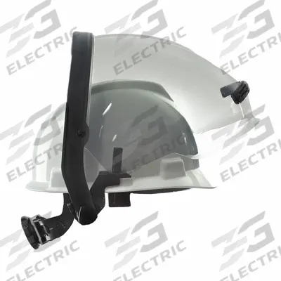 NATIONAL SAFETY APPAREL Face Shield: 12 cal/sq cm ATPV - Category 2 Face Shields with Hard Hat