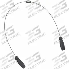 MCR SAFETY Eyewear Retainer: Solid, 16 1/2 in Overall Lg, Black, Slip-On, X-Ray Detectable (MPN 223). Key specifications — Features: X-Ray Detectable; Color: Black; Brand: MCR SAFETY.
