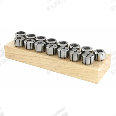 TECHNIKS Collet Set: DA100, 1/8 in to 9/16 in Collet Size Range - DA Collet Sets