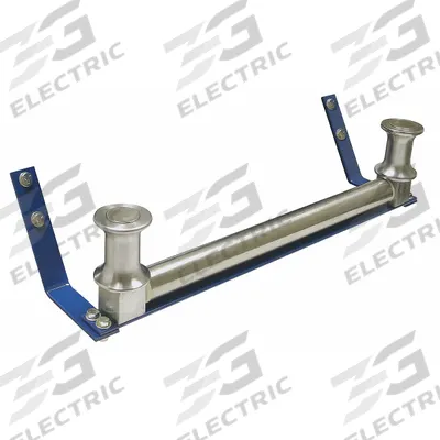 COXREELS Roller Guide: For 1125 Series/1275 Series Reel Series, Stainless Steel - 3-Way Bottom Roller Guide Assemblies for Hose Reels