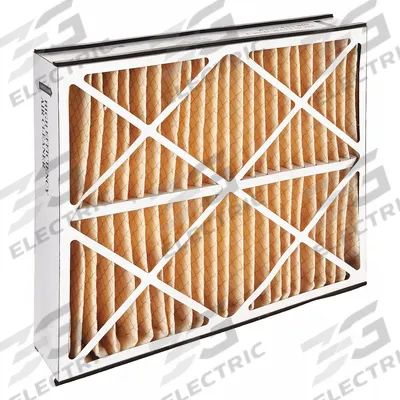 GRAINGER Furnace Air Cleaner Filter: 20 in x 25 in x 5 in, MERV 8 - MERV 8 Pleated Air Filters