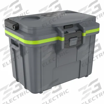 PELICAN Personal Cooler: Gray, 8 Cans, 8 qt Cooler Capacity - Standard Chest Coolers
