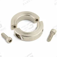 RULAND MANUFACTURING Shaft Collar: 2-Piece, Inch, Round, Clamp-On, 1 11/16 in Bore Dia, 316 (MPN SP-27-ST). Key specifications — Brand: RULAND MANUFACTURING.