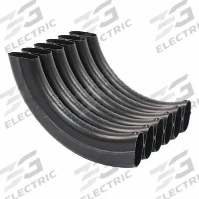 EZ ROUTE Routing System: Plastic, 6 Channels, For 1/2 in_5/8 in Tube Outside Dia - Routing Supports for PEX Tubing