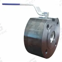 BONOMI Manual Two-Way Ball Valve: 4 in, A105 Carbon Steel, Straight, Class 150 Flange, One-Piece (MPN 720017-4"). Key specifications — Brand: BONOMI; Handle: Locking Lever.