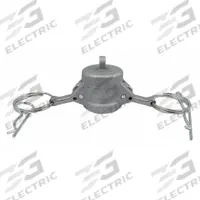 Dust Cap: 1/2 in Coupling Size, 150 psi Max. Working Pressure @ 70 F, 1 11/16 in Overall Lg, Nitrile (MPN PLE71). Key specifications — Gasket Material: Nitrile; Brand: APPROVED VENDOR.