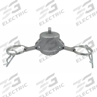 APPROVED VENDOR Dust Cap: 1/2 in Coupling Size, 150 psi Max. Working Pressure @ 70 F - Type DC Aluminum Cam & Groove Dust Caps