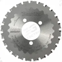MAKITA Circular Saw Blade: 4 5/16 in Dia, 24 Teeth, 0.059 in Cutting Wd, 1 11/32 in Arbor Size (MPN E-11106). Key specifications — attr114307: Cermet Tipped.
