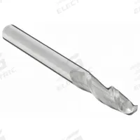 APPROVED VENDOR Ball End Mill: Carbide, 2 Flute, 3/8" Mill Dia, 1-1/8" LOC, 3" OAL (MPN 224-001040)