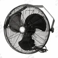 TPI INDUSTRIAL Mounted Fan: 18 in Blade Dia, 120V AC, 1/10 hp Motor HP, Ceiling/Wall Mount (MPN U18TEHD). Key specifications — Brand: TPI INDUSTRIAL; Voltage: 120V AC; Number of Speeds: 3; Fan Mounting Location: Wall; Oscillation: Non-Oscillating.