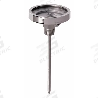 TEL-TRU Dial Thermometer: 0°F to 250°F, +/- 1% Accuracy, 9 in Stem Lg - General Purpose Dial Pocket Thermometers