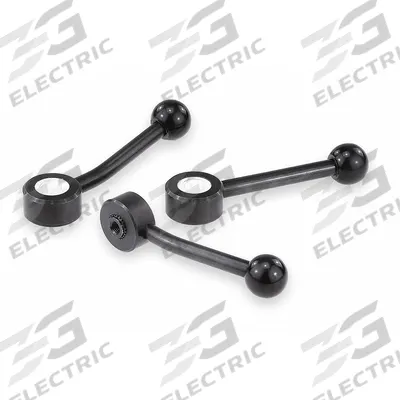 KIPP Adjustable Handle: Steel, 5/16"-18 Thread, 18 mm Thread Lg - Low-Profile Adjustable Tension Levers with Threaded Hole
