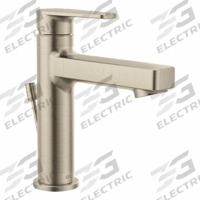 CLEVELAND FAUCET GROUP Bathroom Faucet: 40051, Metal, Brushed Nickel Finish, 1.2 gpm Flow Rate - Single-Post Handle Bathroom Faucets