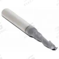 WIDIA HANITA Square End Mill: Carbide, TiAlN Coated, 2 Flute, 3/32" Mill Dia, 3/16" LOC, 1-1/2" OAL (MPN I2S0094T018S)