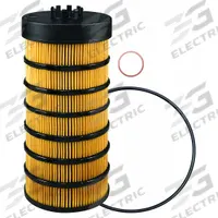 BALDWIN FILTERS Oil Filter Element: P7505, LF17511, 10 7/16 in Overall Ht, 4 3/4 in Outside Dia, Oil. Key specifications — Baldwin Interchange: P7505; FleetGuard Interchange: LF17511; Brand: BALDWIN FILTERS; Compatible Vehicle Make: Detroit; Includes: Offset Bypass Valve; Media Material: Cellulose.