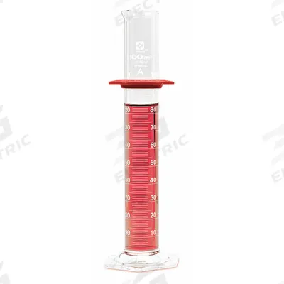 SIBATA Graduated Cylinder: 25 mL, A, To Contain (TC) - Class A Glass Graduated Cylinders
