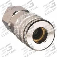 SAFEWAY HYDRAULICS Hydraulic Quick Connect Hose Coupling: 1/2 in Coupling Size, Steel, Female, ORB (MPN S25-16P). Key specifications — Brand: SAFEWAY HYDRAULICS; Thread Size: 7/8"-14; Body Material: Steel; Coupling Locking Type: Push-to-Connect.