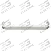 MONROE PMP Pull Handle: Threaded Holes, Aluminum, Silver, #10-32 Screw Size, 0.28 in (MPN PH-0153). Key specifications — Brand: MONROE PMP; Projection Type: Non-Recessed; Material: Aluminum; Finish: Dull; Color: Silver; Folding Type: Fixed; Mounting Type: Threaded Holes; Screw Size: #10-32.