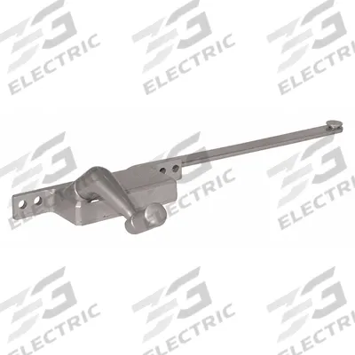 PRIME-LINE Window Operator: Crank, Handle Included, Left-Hand, Frame, Aluminum - Awning & Casement Window Operators & Handles