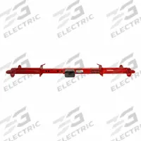 EQUIPMENT LOCK COMPANY Drive Control Lever Lock: Skid Steer, Steel, Red, 34 1/4 in Lg (MPN SSL- C Lock). Key specifications — attr1311885: Steel; attr1311886: Red; attr1311882: EQUIPMENT LOCK COMPANY; attr1311890: Skid Steer; attr1311892: (2) Keys.