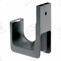 PANDUIT J Hook: Screw-On with Locking Latch, 1 1/4 in Max. Bundle Dia., Nylon 6/6, Black, 50 PK (MPN JP131W-L20). Key specifications — Material: Nylon 6/6; Includes Locking Latch: Yes; Color: Black; Brand: PANDUIT; Mounting Location: Wall; Mounting & Attachment (subhead): Screw-On with Locking Latch.
