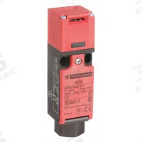 TELEMECANIQUE SENSORS Safety Interlock Switch: XCSPA Series, 2NC, Pivoting/Straight (MPN XCSPA793). Key specifications — Brand: TELEMECANIQUE SENSORS; Manufacturer Part Number: XCSPA793; Actuating Key Type: Pivoting; Series: XCSPA; Terminal Connection Type: 1/2 in NPT Conduit.