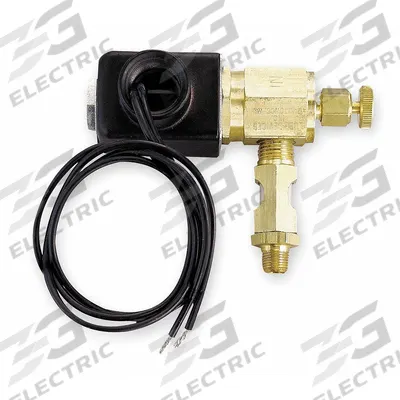 LDI INDUSTRIES Solenoid Valve: 1 Feeds, 1/8" Inlet Thread Size, PTF, 1/8" Outlet Thread Size - Replacement Valves for Oilers