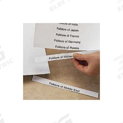 AIGNER INDEX Label Insert Sheets: 11 in x 8 1/2 in, White, 50 Sheets, 0.012 mm Paper Thick - Label Holder Insert Sheets