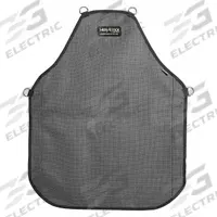 HEXARMOR Bib Apron: ANSI/ISEA Cut Level A7, SuperFabric®, Strap, Bib Apron, 24 in Apron Wd, Strap (MPN AP321). Key specifications — Brand: HEXARMOR; Features: Heavy Duty (Single Layer); ANSI/ISEA Cut Level: A7; Color: Gray/Black; Neck Closure: Strap; Waist Closure: Strap.