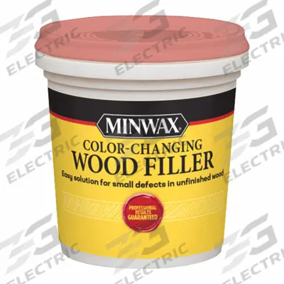 MINWAX Wood Filler: 5.5 oz Container Size, Tub, Natural - Wood Fillers