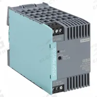 SIEMENS DC Power Supply: DIN Rail, 78 W Output Power - Rated, 6.5 A Current - Output, Single Phase (MPN 6EP13225BA10). Key specifications — attr1044898: Single; attr1044874: Plastic; attr1044879: 110 to 300V DC; attr211400: SIEMENS.