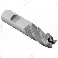 OSG Square End Mill: High Speed Steel, TiCN Coated, 4 Flute, 23/32" Mill Dia, 1-5/8" LOC, 3-5/8" OAL (MPN 5742108)